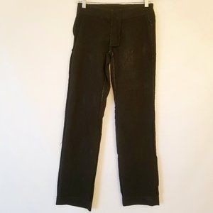 #939BK Frenchi Black Stretch Straight Leg Pants, sz. 1.